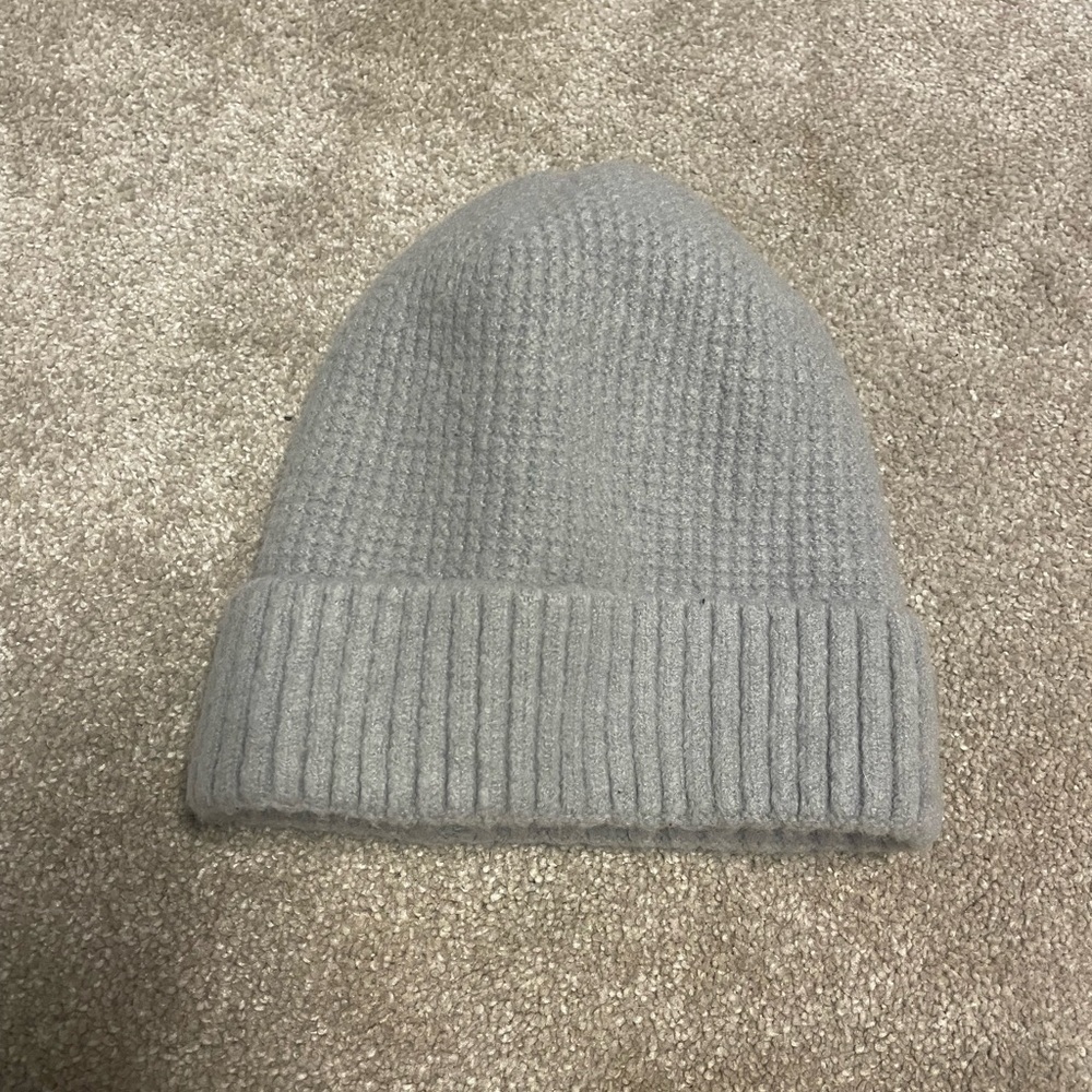 Gray Knit Beanie